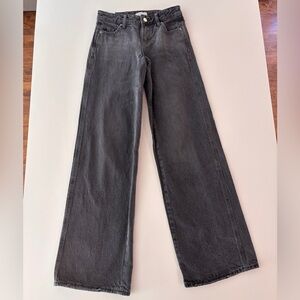 PacSun Casey Low Rise Baggy size 22 Charcoal/Black Jeans